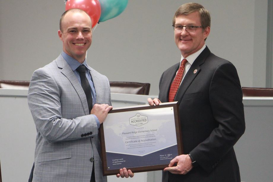 Pleasant Ridge Elementary earns accreditation as a quality school Pleasant Ridge Elementary earns accreditation as a quality school